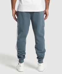 Pique Joggers Titanium Blue/Fresh Blue
