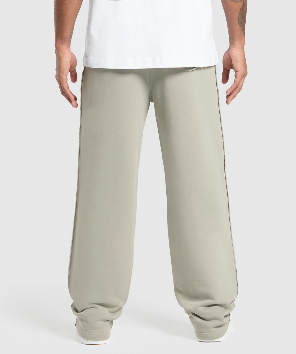 Wide Leg Pants Chalk Green