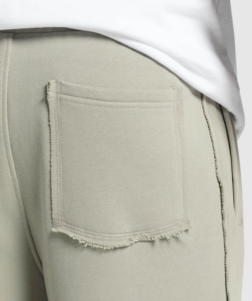 Wide Leg Pants Chalk Green