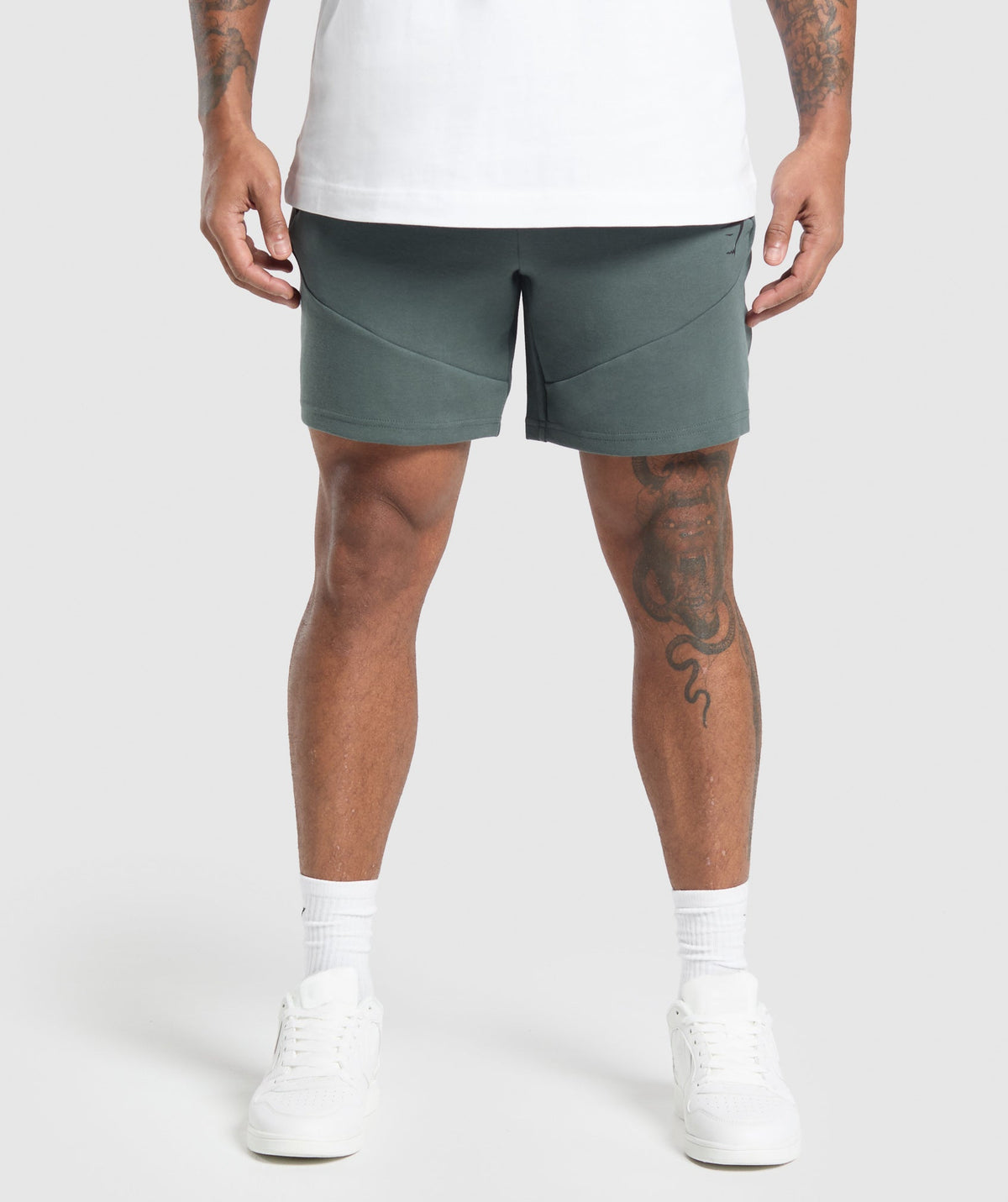 Interlock Tech 6" Shorts Slate Teal