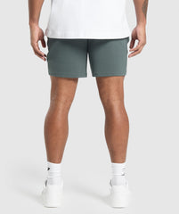 Interlock Tech 6" Shorts Slate Teal