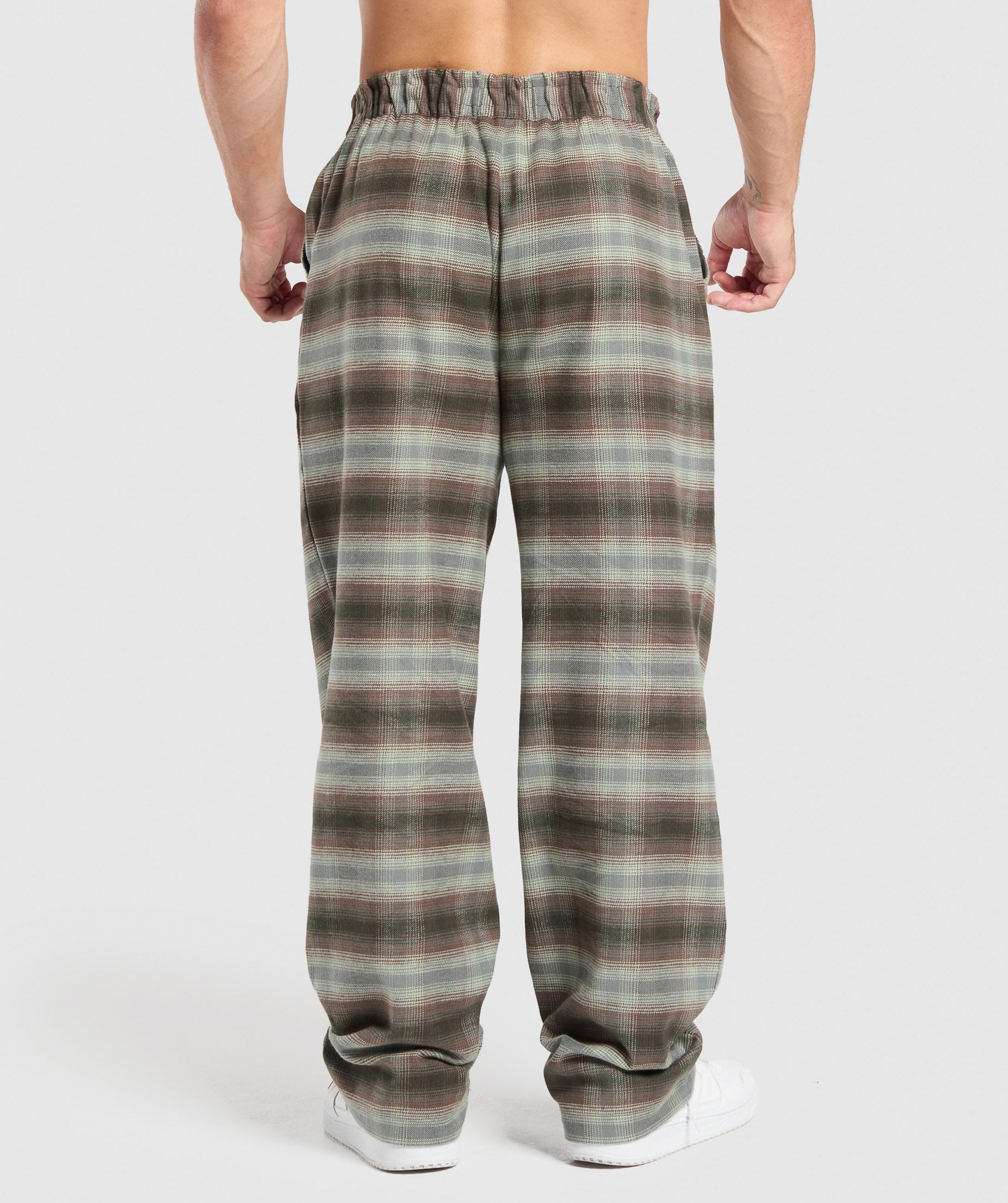 Flannel Pants Strength Green