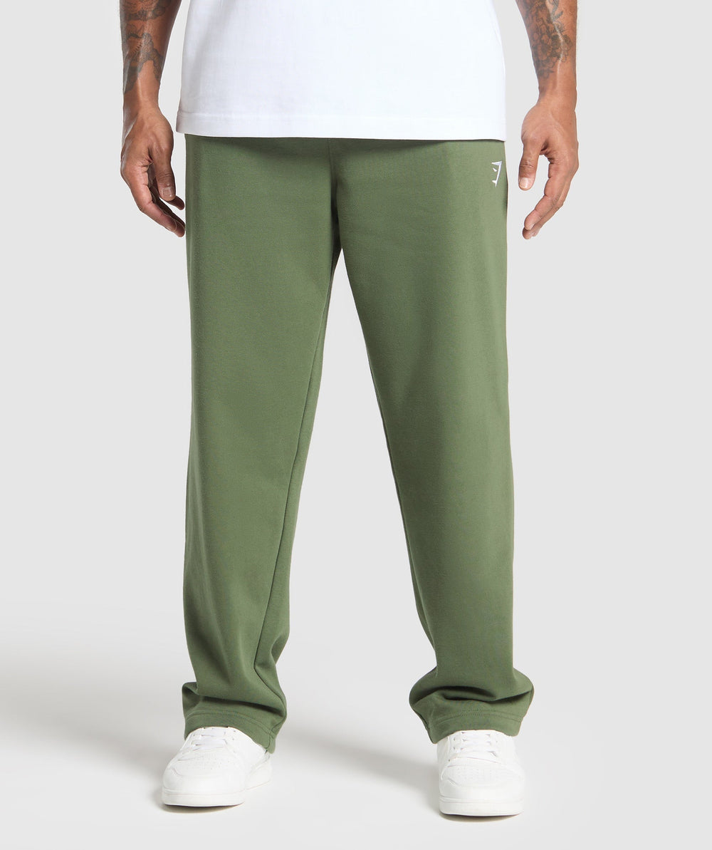 Crest Straight Leg Joggers Core Olive