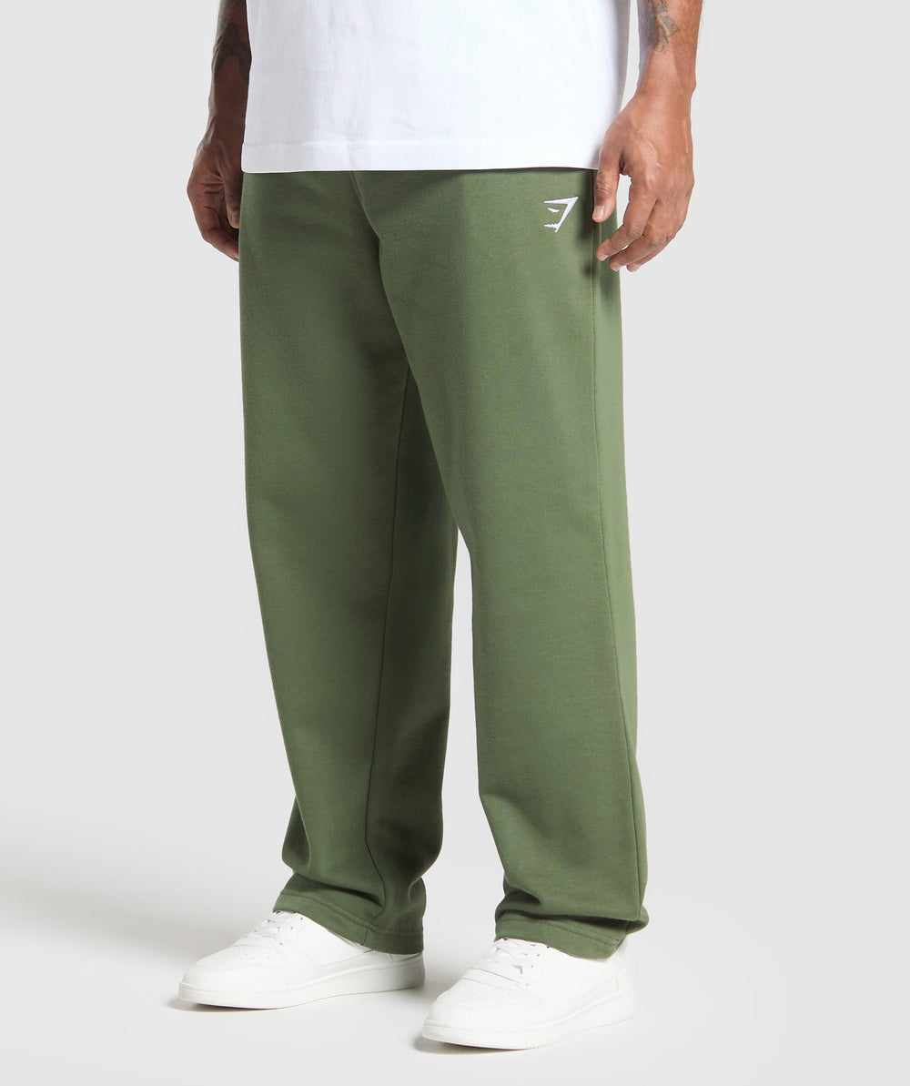 Crest Straight Leg Joggers Core Olive