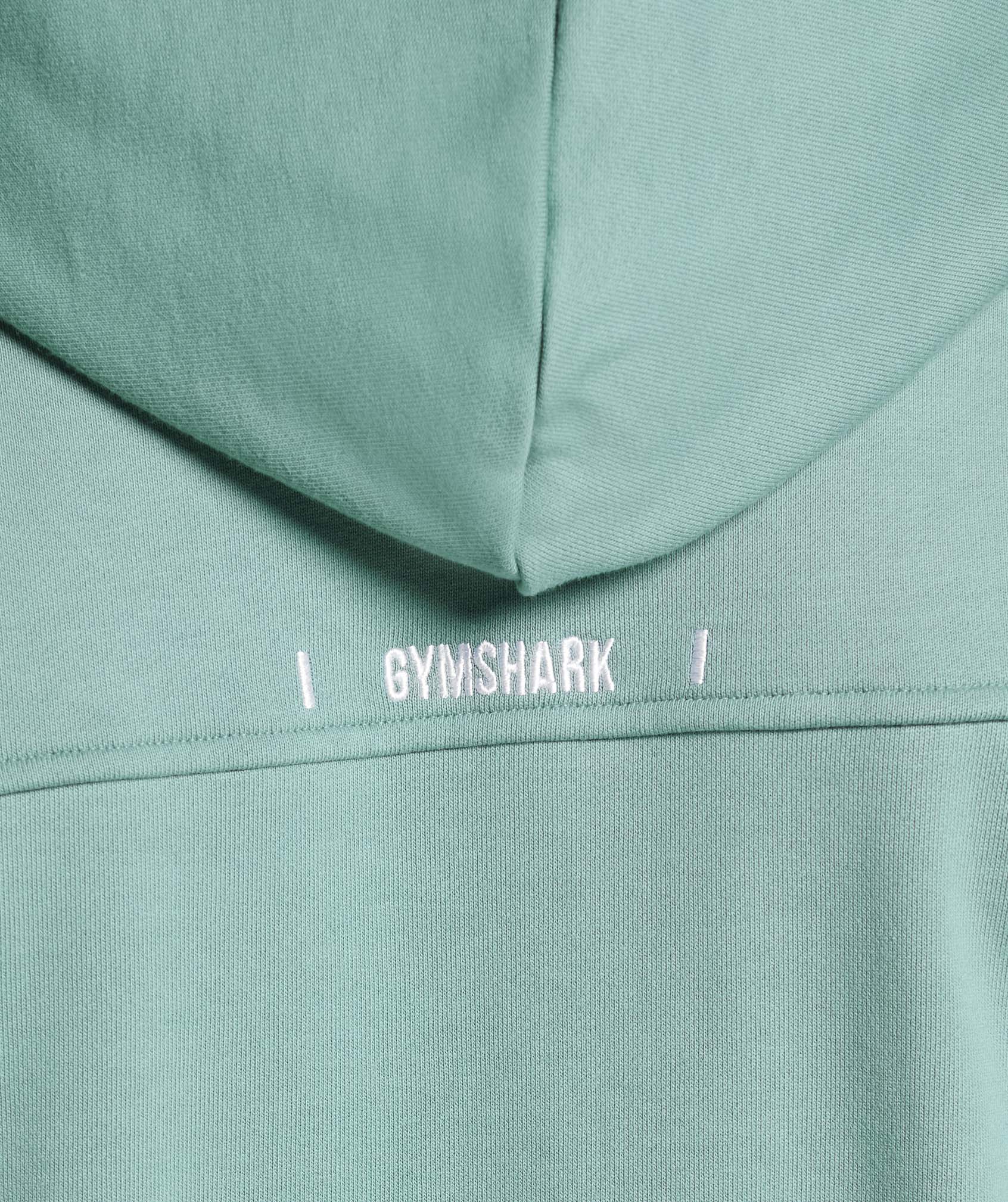 Rest Day Essentials Boxy Hoodie Celeste Blue