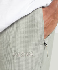 Waffle Shorts Stone Grey