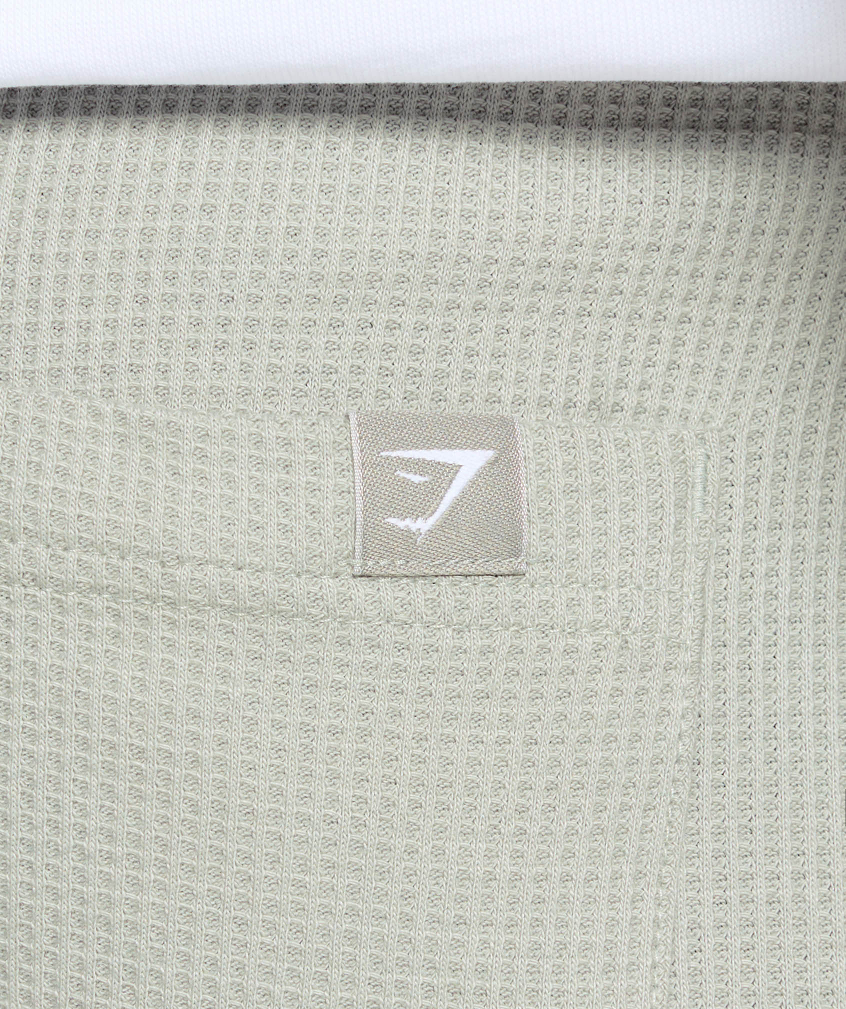 Waffle Shorts Stone Grey