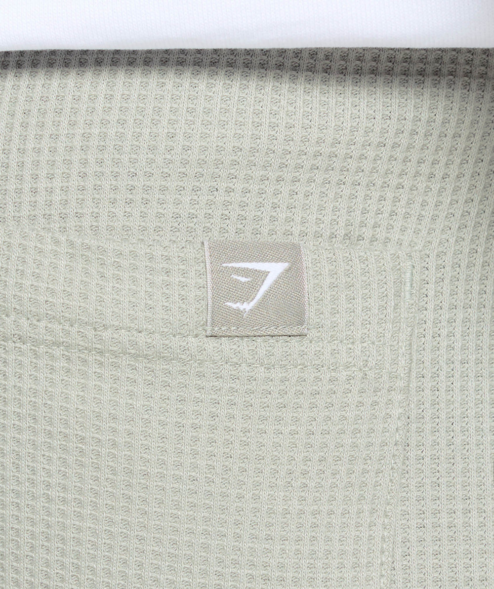 Waffle Shorts Stone Grey