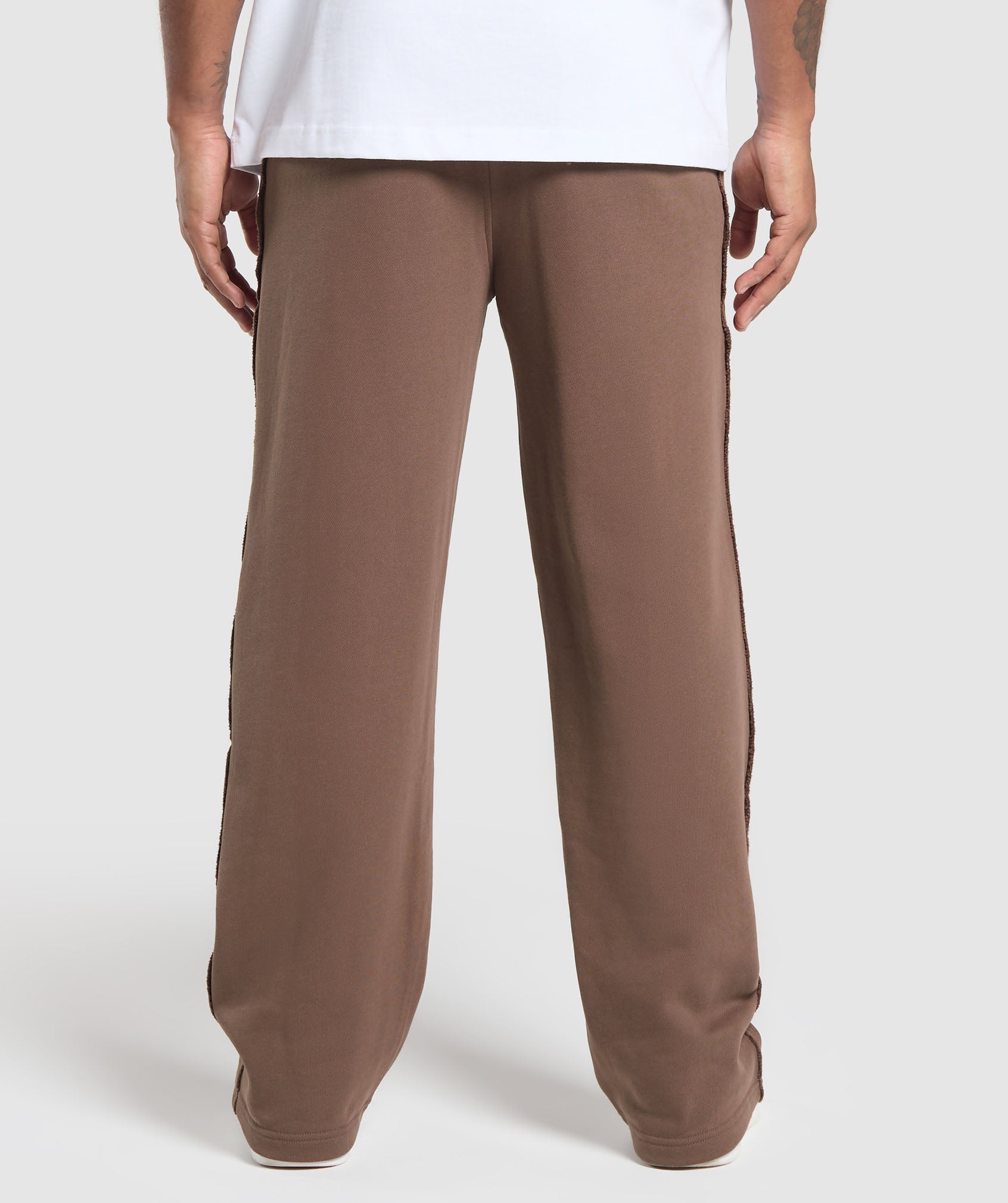 Wide Leg Pants Soft Brown