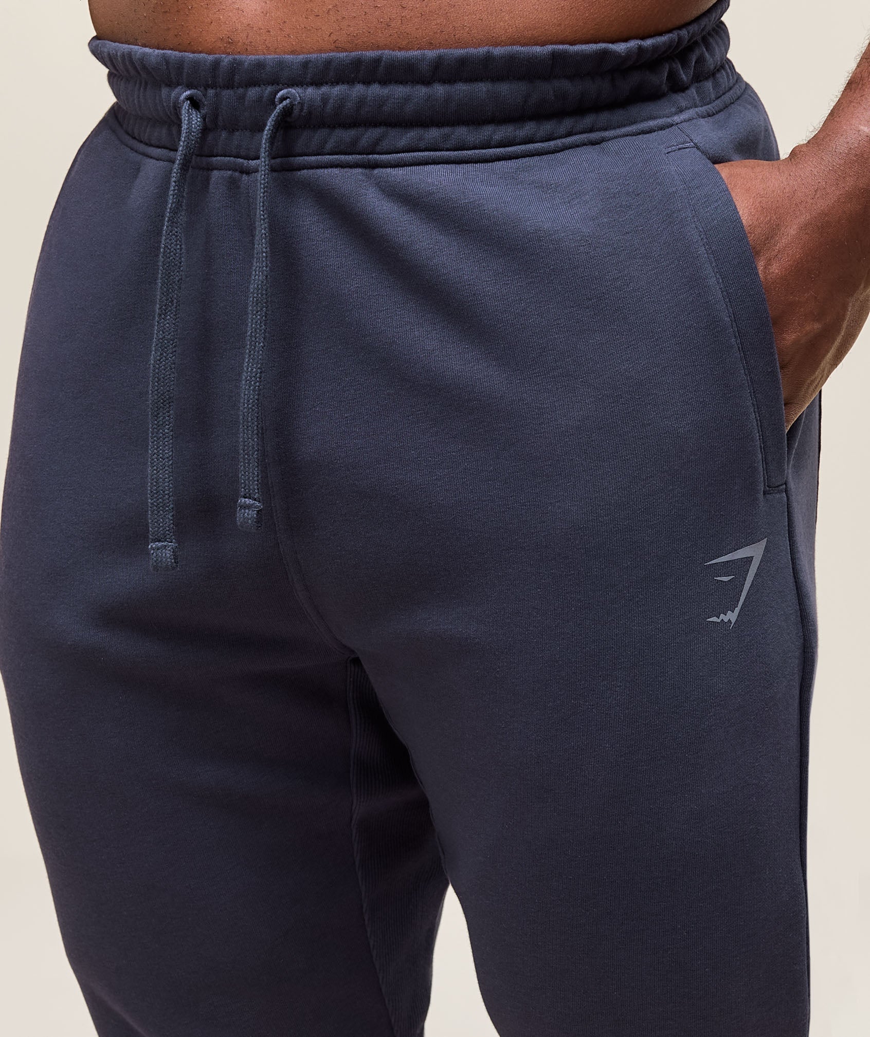 Power Wordmark Joggers Heavy Blue