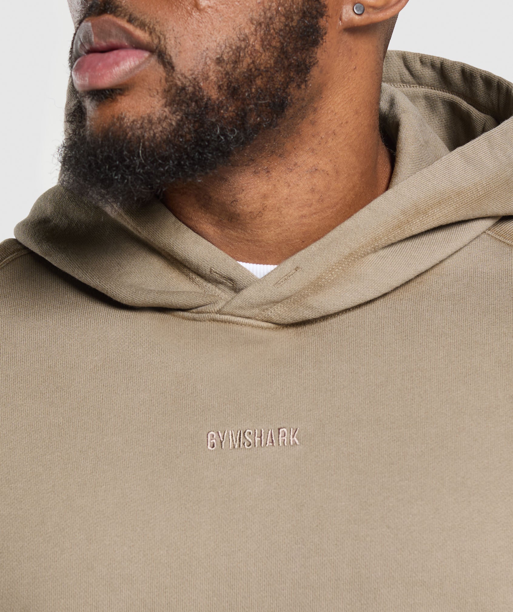 Heavyweight Hoodie Lifestyle Brown