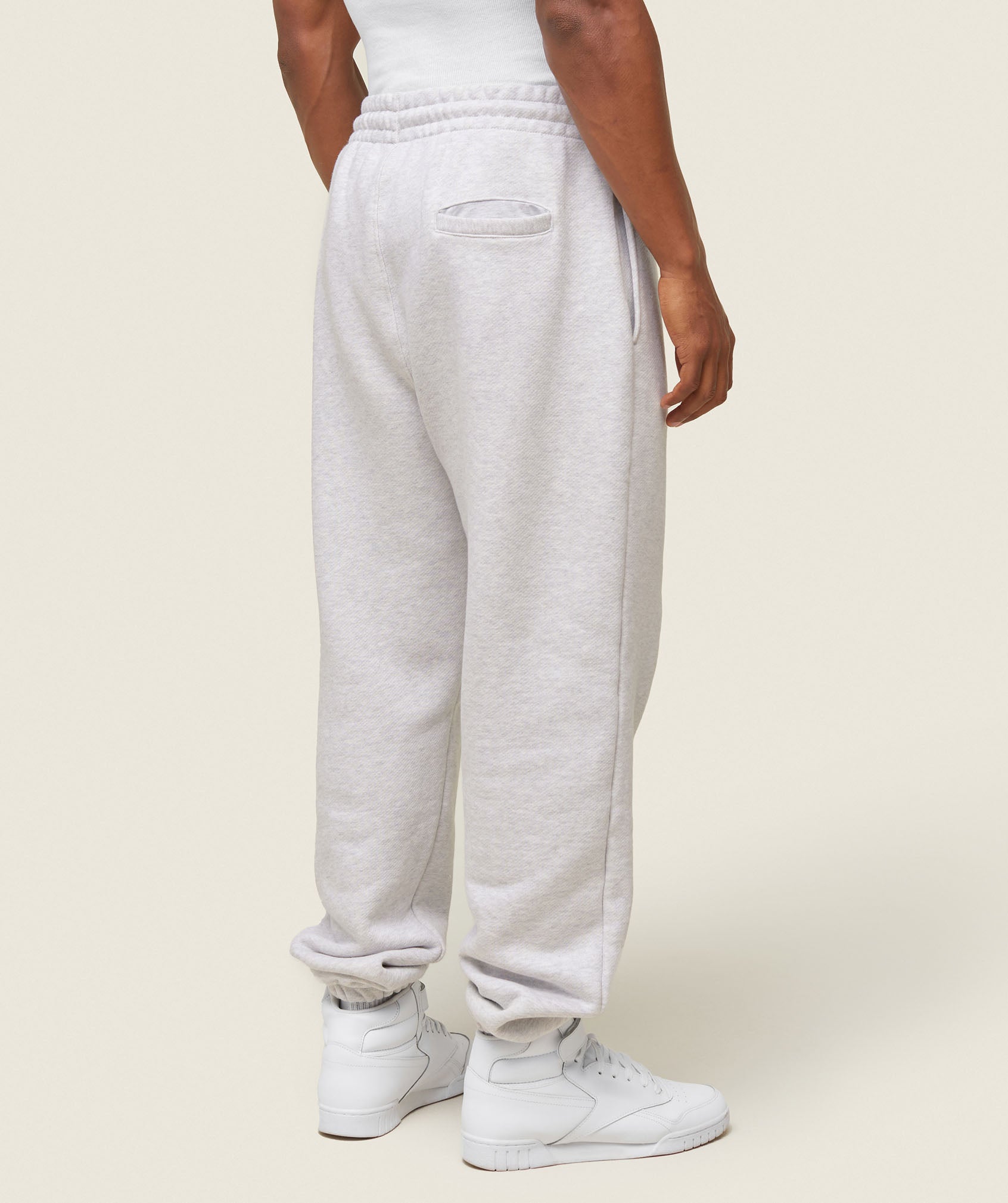everywear Relaxed Sweatpants Bros Soft Grey Marl