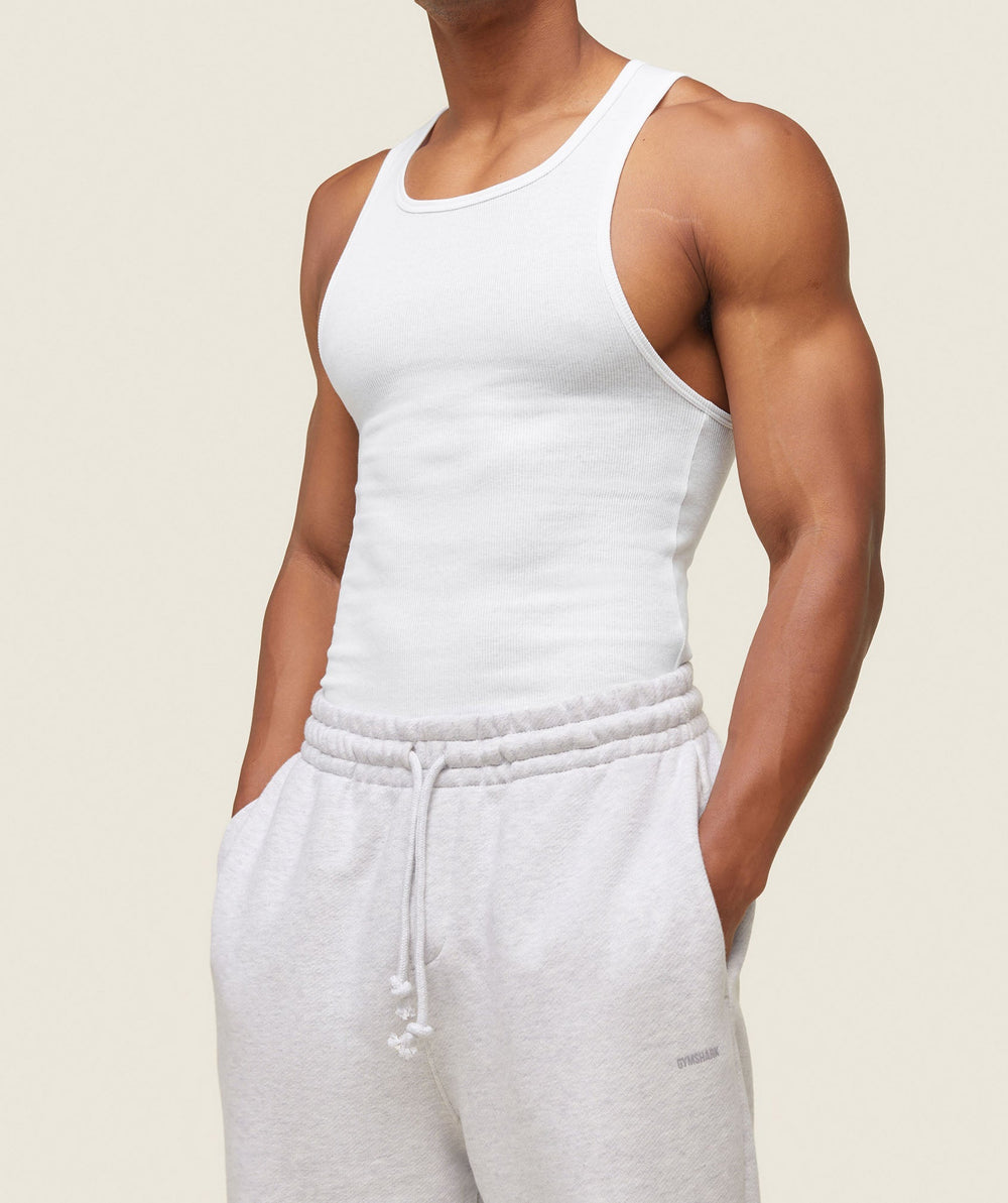 everywear Relaxed Sweatpants Bros Soft Grey Marl