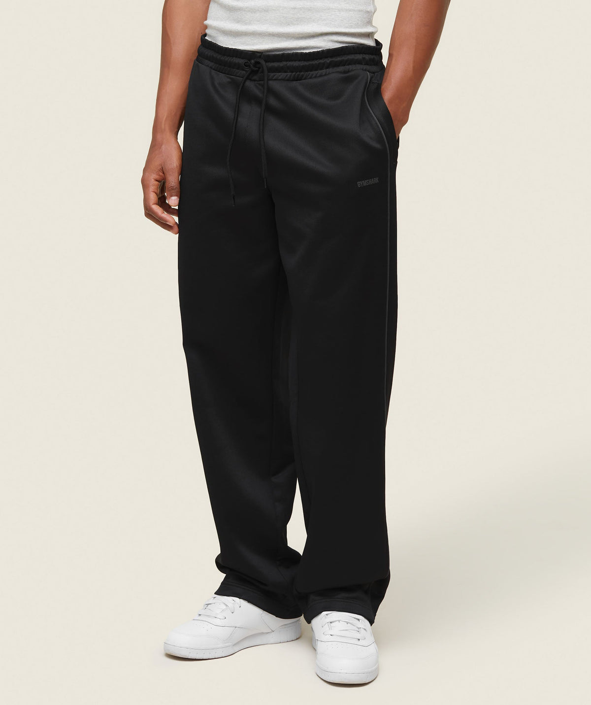 everywear Track Pants Black/White