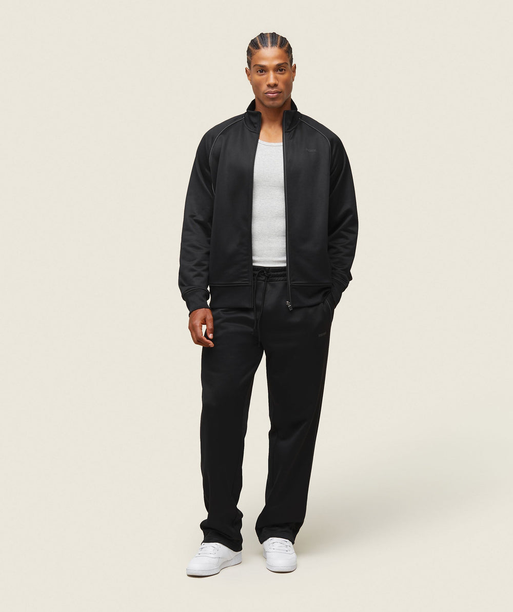 everywear Track Pants Black/White